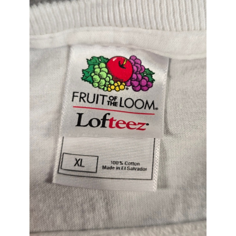 Vintage Alltel Wireless 90s/Y2K Graphic TShirt Mens XL White Cotton Fruit Loom - Picture 5 of 11